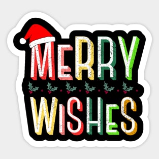 Merry Wishes Sticker